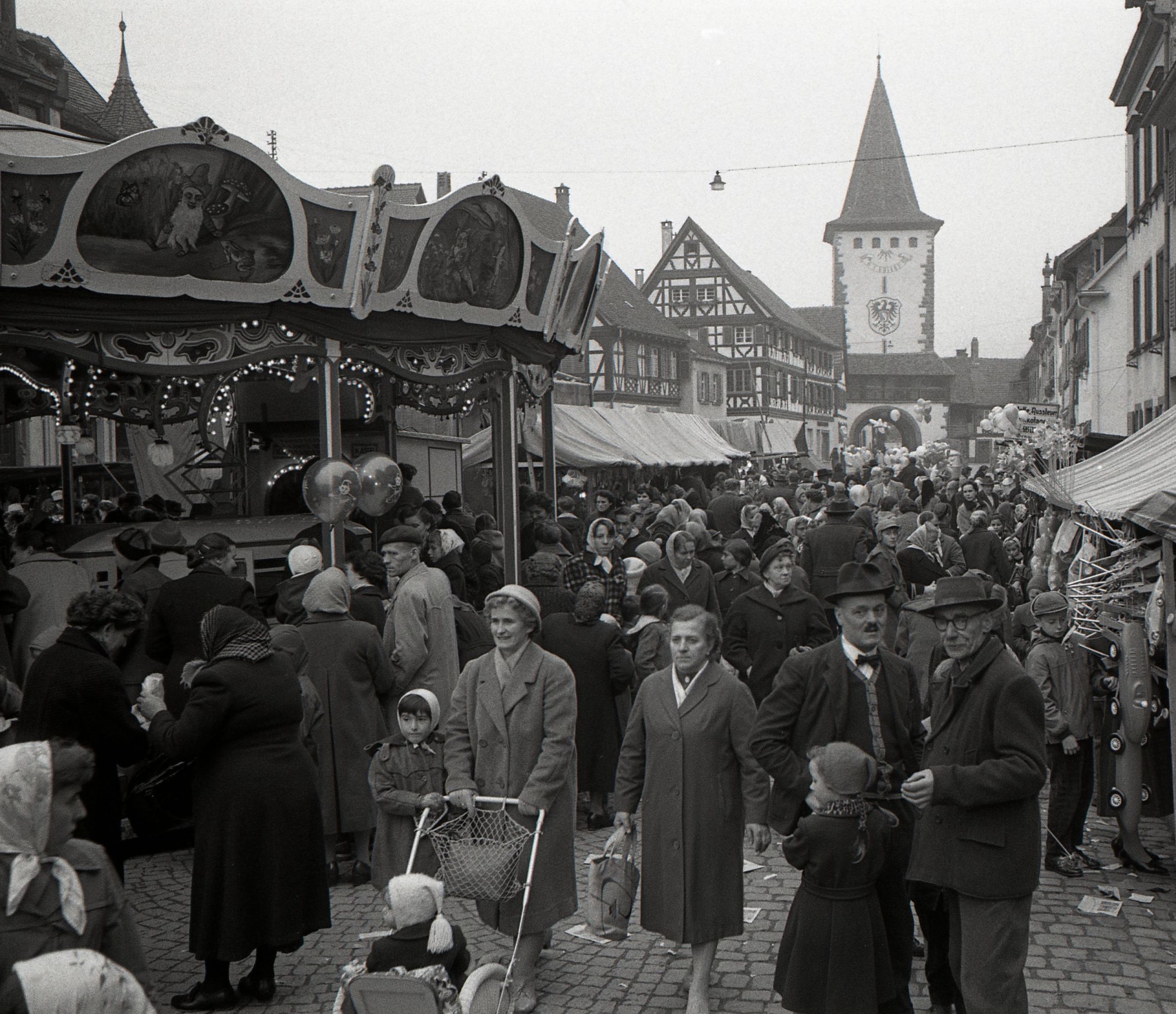 Das Karusell auf dem Martinimarkt