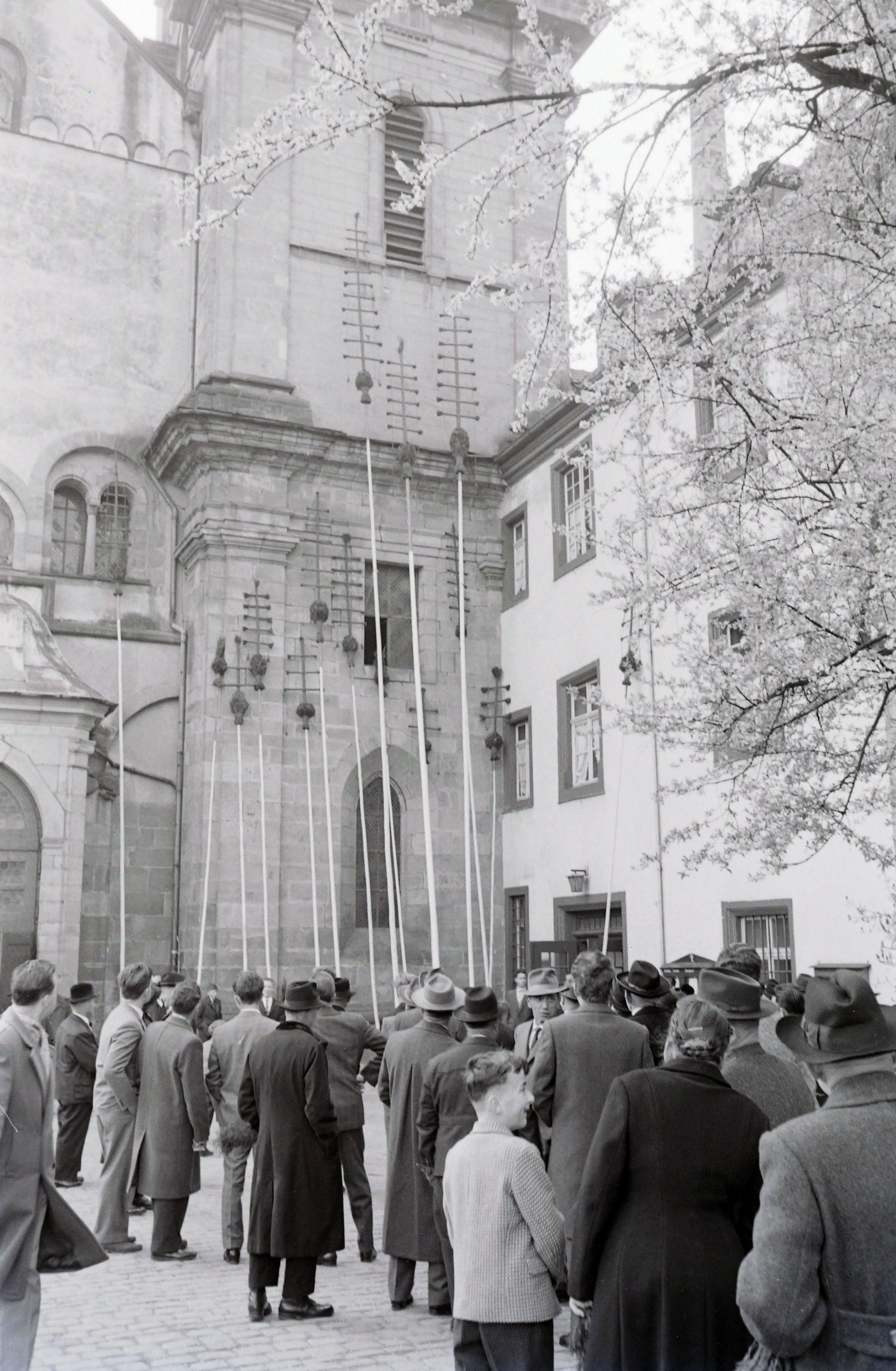 Palmenweihe in Gengenbach 1961, Bilder von Friedrich Strohm